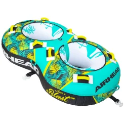 Airhead Blast 2 | 1-2 Rider Towable Tube for Boating