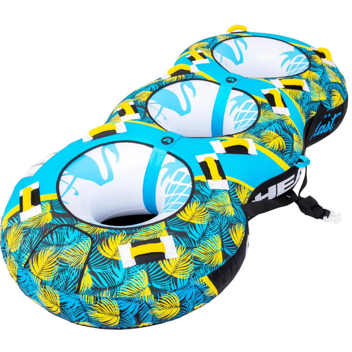 Airhead Blast 3 | 1-3 Rider Towable Tube for Boating