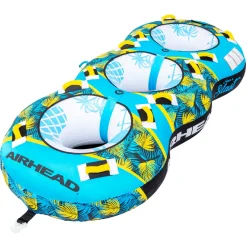 Airhead Blast 3 | 1-3 Rider Towable Tube for Boating