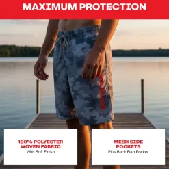 Airhead Board Shorts | Camo Grey