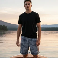 Airhead Board Shorts | Camo Grey