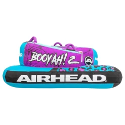 Airhead Booyah! 2 | 1-2 Rider Towable Tube for Boating