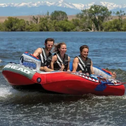 Airhead Chariot Warbird 3 | 1-3 Rider Towable Tube for Boating