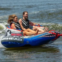 Airhead Chariot Warbird 2 | 1-2 Rider Towable Tube for Boating