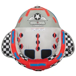 Airhead Chariot Warbird 2 | 1-2 Rider Towable Tube for Boating