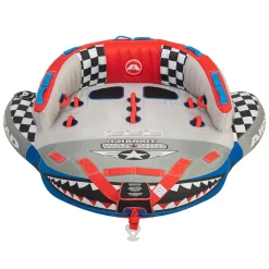 Airhead Chariot Warbird 2 | 1-2 Rider Towable Tube for Boating