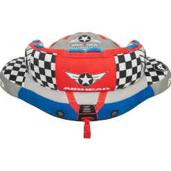 Airhead Chariot Warbird 2 | 1-2 Rider Towable Tube for Boating