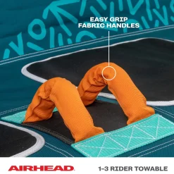 Airhead Chill 'N Thrill | 1-3 Rider Towable Tube for Boating
