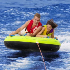 Airhead Comfort Shell 65 | 1-2 Rider Towable Tube for Boating