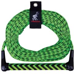 Airhead EVA Grip Handle Water Ski Tow Rope | 75 ft. - Green