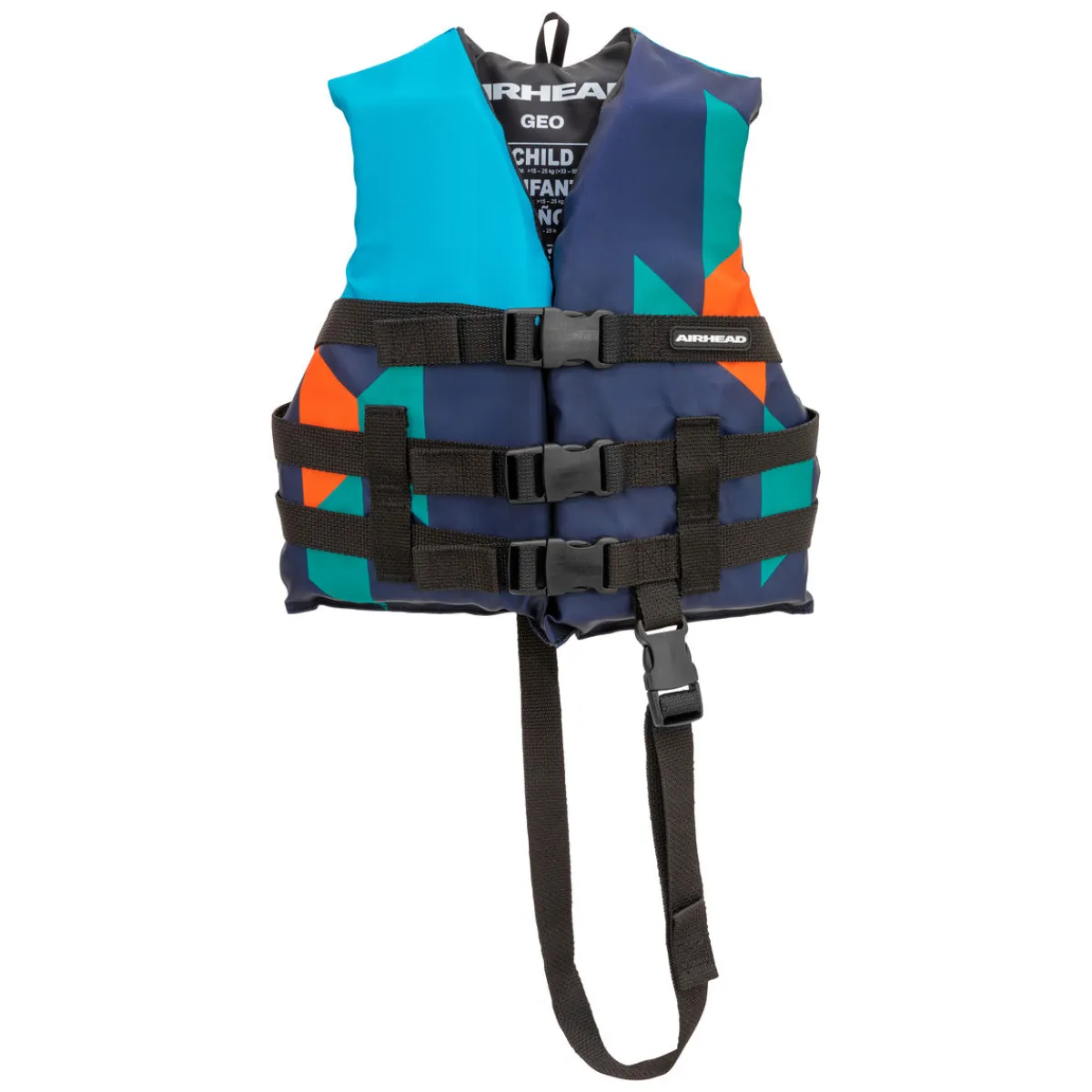 Airhead Geo Open Sided Life Jacket Vest | Child-Adult