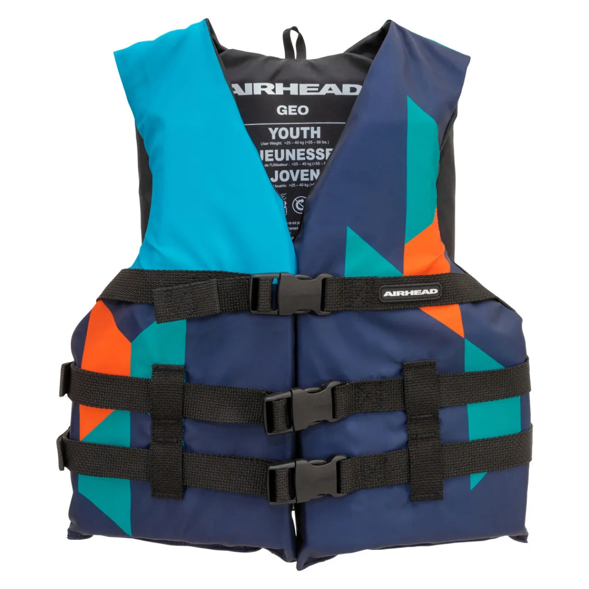 Airhead Geo Open Sided Life Jacket Vest | Child-Adult