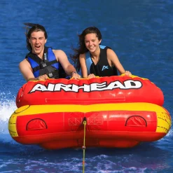 Airhead Live Wire 2 | 1-2 Rider Towable Tube for Boating