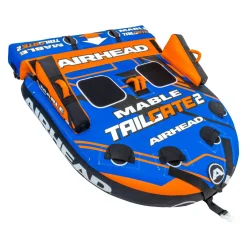 Airhead Mable® Tailgate 2 | 1-2 Rider Towable Tube for Boating
