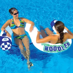 Airhead Noodler 2 | Inflatable Pool Noodle Chair & Float