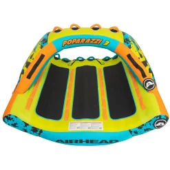 Airhead Poparazzi 3 | 1-3 Rider Towable Tube for Boating