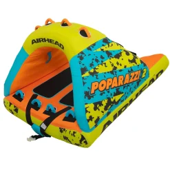 Airhead Poparazzi 2 | 1-2 Rider Towable Tube for Boating
