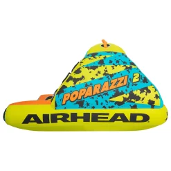 Airhead Poparazzi 2 | 1-2 Rider Towable Tube for Boating