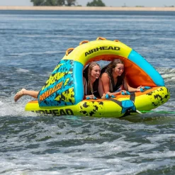 Airhead Poparazzi 2 | 1-2 Rider Towable Tube for Boating