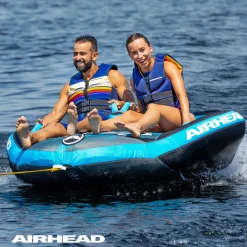 Airhead Ripple Effect 2 | 1-2 Rider Towable Tube for Boating