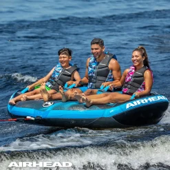 Airhead Ripple Effect 3 | 1-3 Rider Towable Tube for Boating