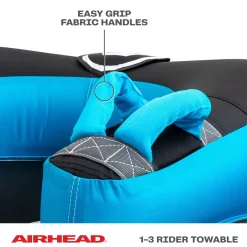 Airhead Ripple Effect 3 | 1-3 Rider Towable Tube for Boating
