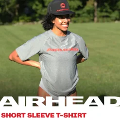 Airhead Short Sleeve T-Shirt | Marl Grey