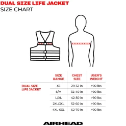Airhead Sport Paddle Life Jacket Vest | Adult