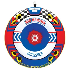 Airhead SportsStuff Big Bertha | 4 Rider Towable Tube for Boating
