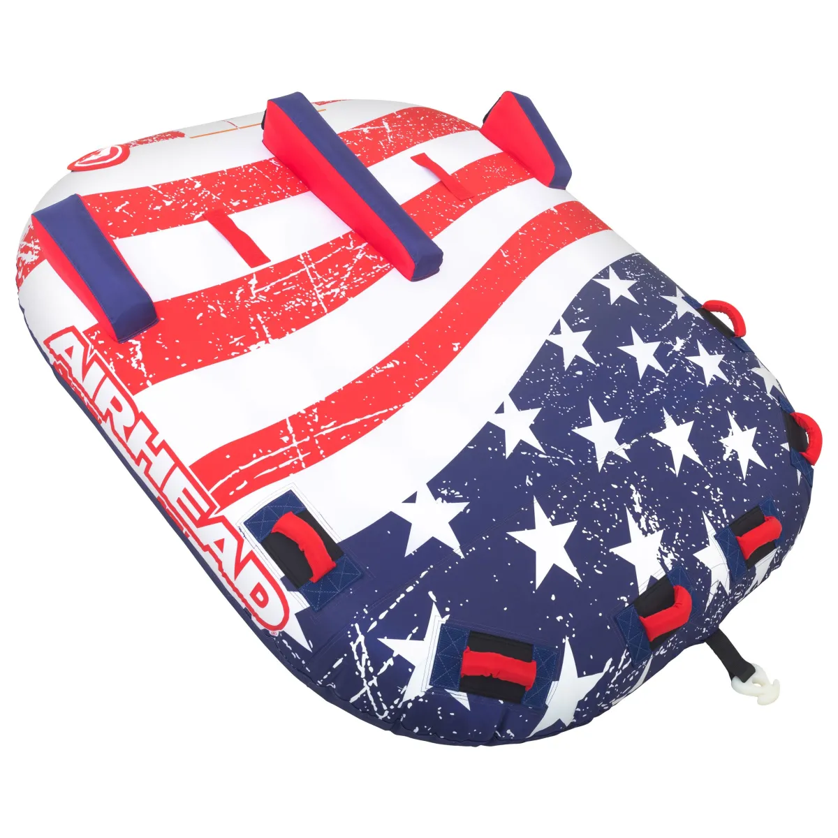Airhead Stars & Stripes 2 | 1-2 Rider Towable Tube for Boating