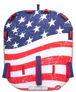 Airhead Stars & Stripes 2 | 1-2 Rider Towable Tube for Boating