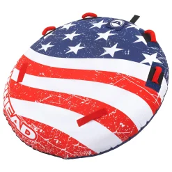 Airhead Stars & Stripes | 1 Rider Towable Tube for Boating