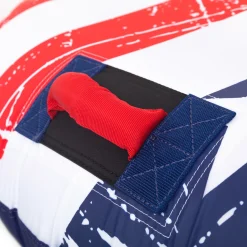 Airhead Stars & Stripes Kit | 1 Rider Towable Tube, Pump, Rope for Boating