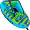 Airhead Switch Back 2 | 1-2 Rider Towable Tube for Boating