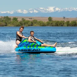 Airhead Switch Back 2 | 1-2 Rider Towable Tube for Boating
