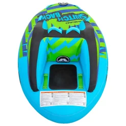 Airhead Switch Back 2 | 1-2 Rider Towable Tube for Boating