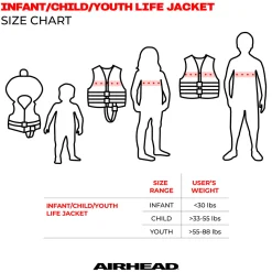 Airhead Treasure Life Jacket Vest | Infant-Child