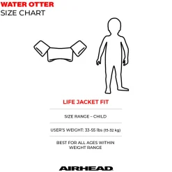 Airhead Water Otter Classic Life Jacket Vest | Child