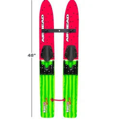 Airhead Watermelon Trainer Water Skis - 48